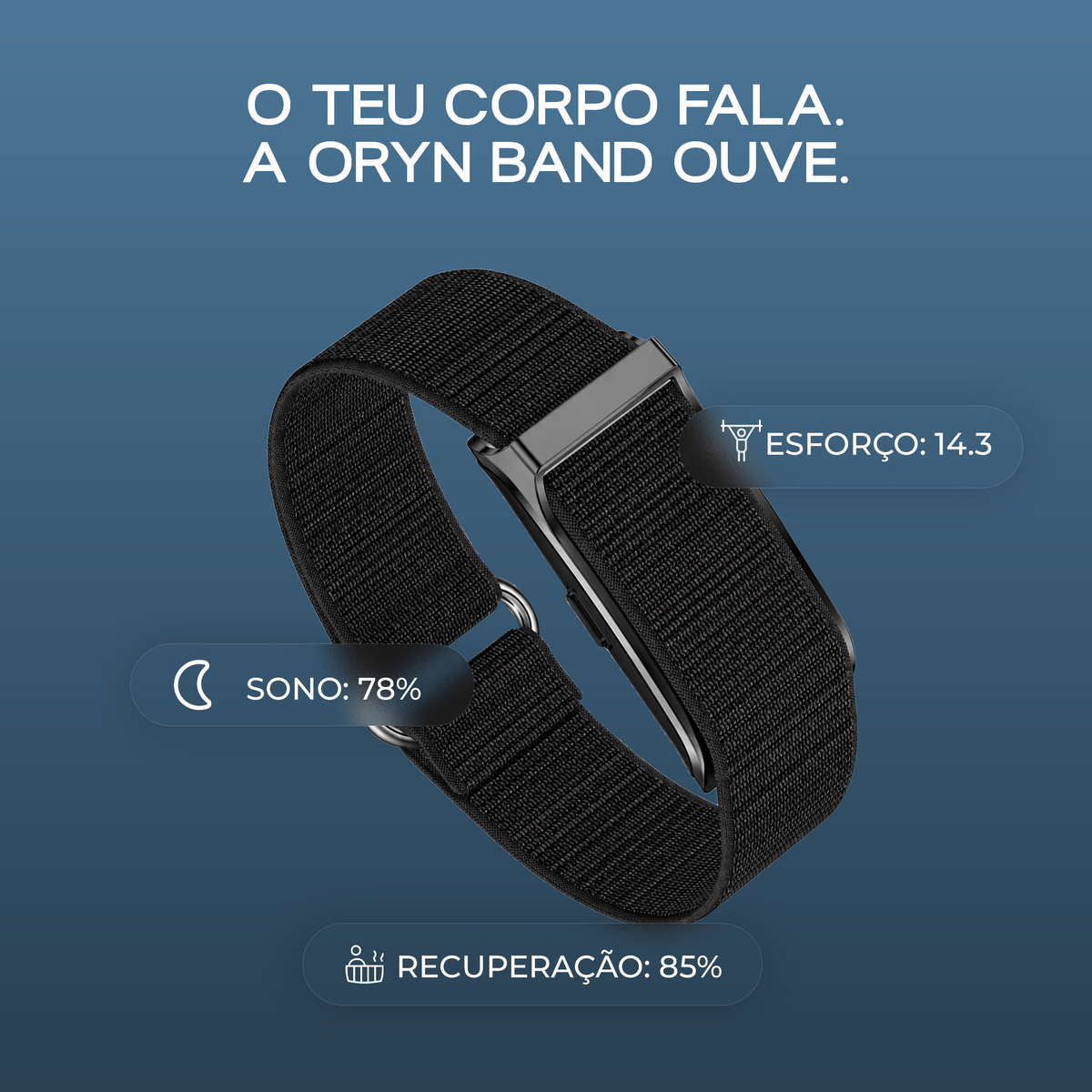 Oryn Band™ — Energia em cada movimento.